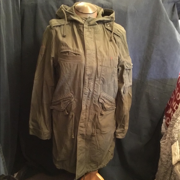 GAP “RED” SPECIAL ADDITION HOODED UTILITY JACKET - Picture 1 of 6